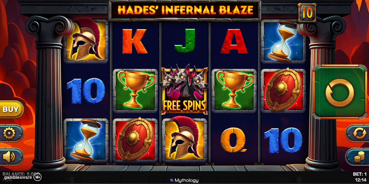 Spinomenal fires up Mythology series with Hades’ Infernal Blaze