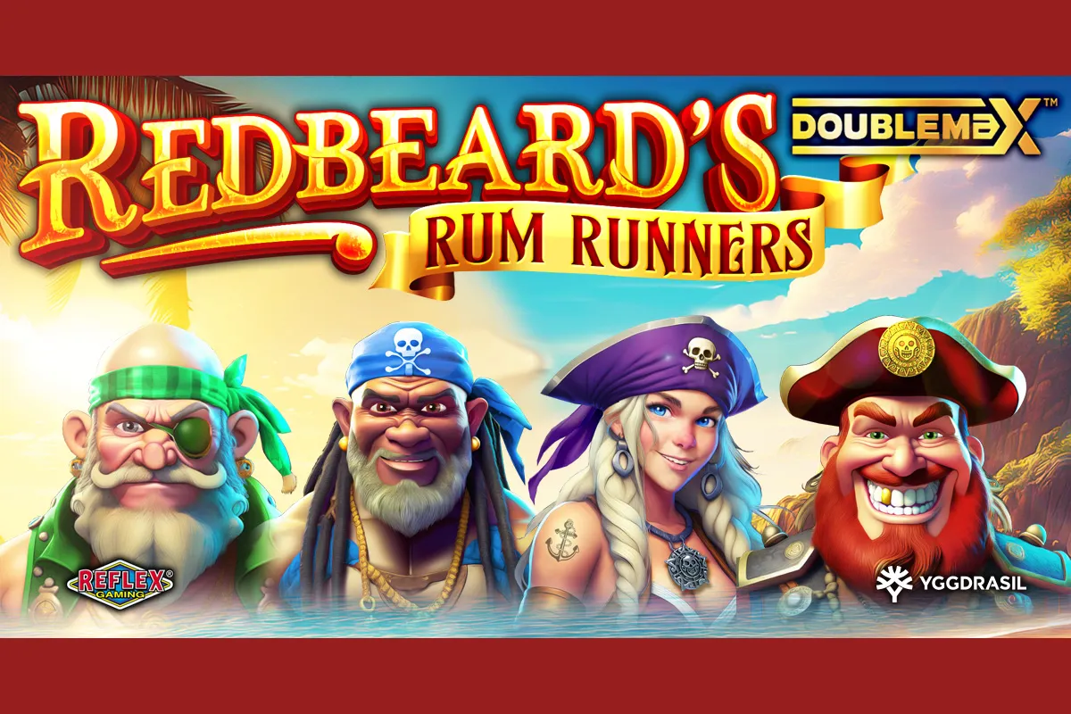 Reflex Gaming Sets Sail with Redbeard’s Rum Runners DoubleMax