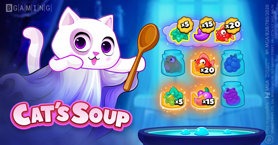 Conjure Up Magical Wins in BGaming’s New Slot, Cat’s Soup
