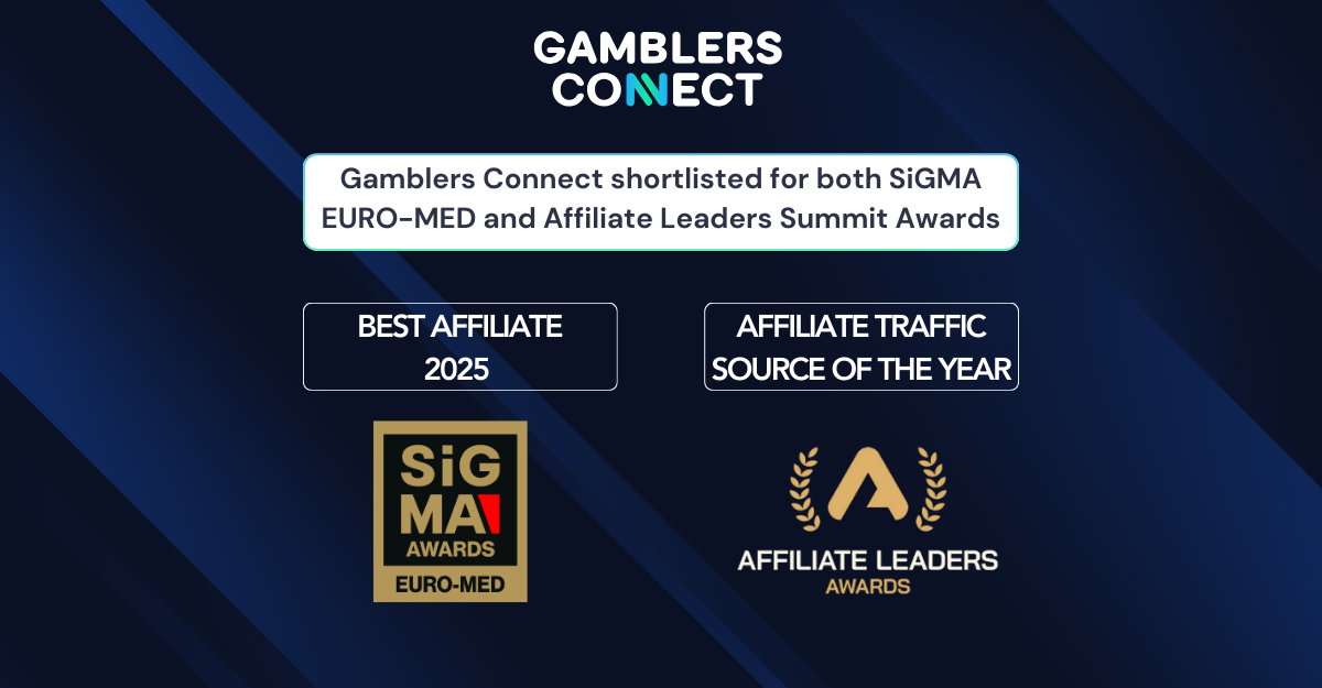Gamblers Connect Shortlisted for Prestigious Affiliate Awards at SiGMA EURO-MED and SBC Summit 2025