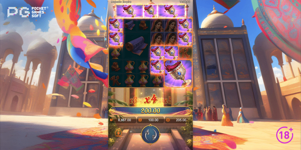PG Soft dazzles again with Arabian-inspired Majestic Empire slot