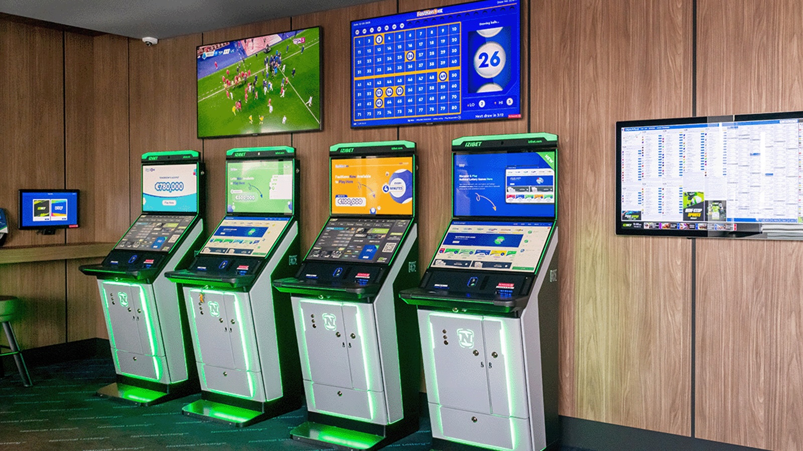 World’s First Self-Service Sports Betting & Lottery Terminal by IZIGROUP