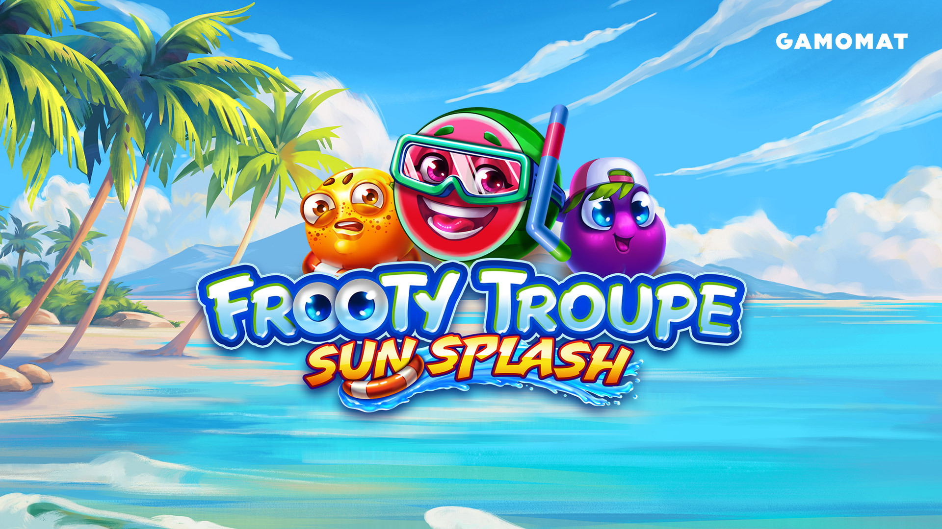 GAMOMAT launches its new Frooty Troupe series with feel-good slot Sun Splash