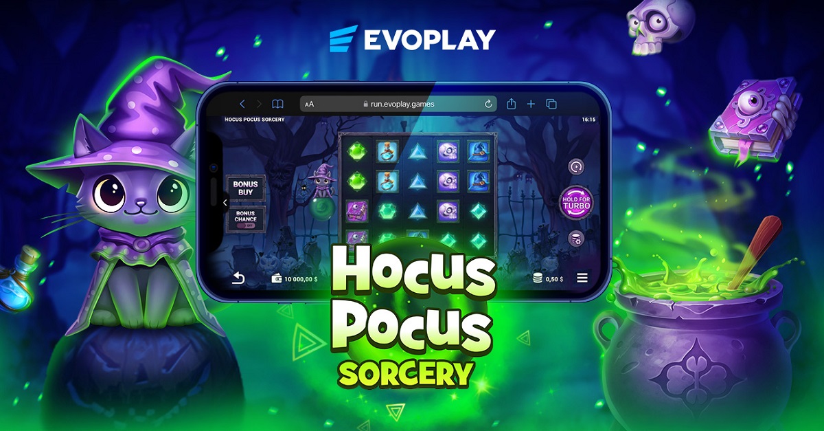 Evoplay Unveils Spellbinding New Halloween Slot Hocus Pocus Sorcery